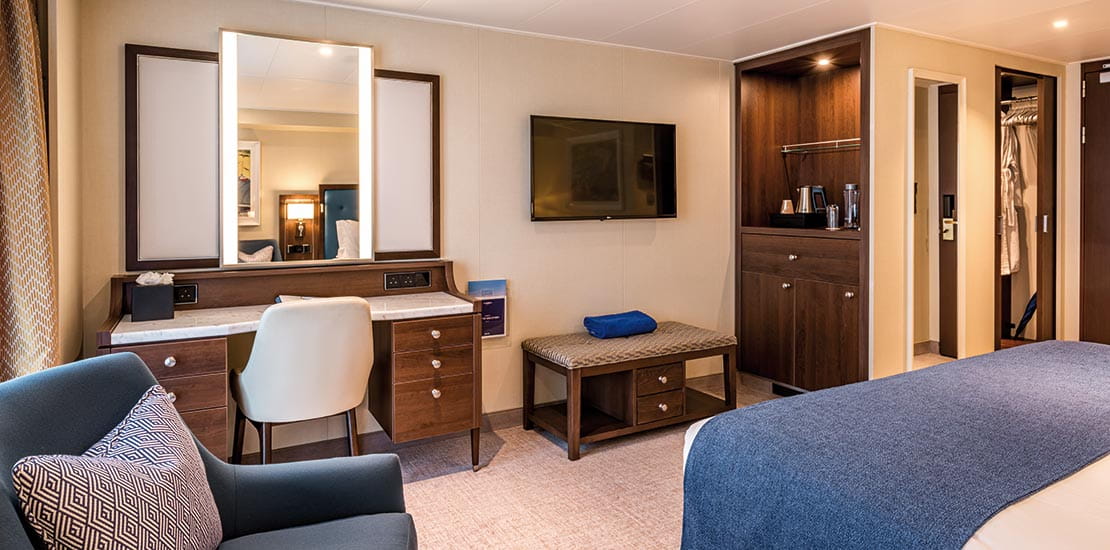 Deluxe Single cabin on Spirit of Discovery